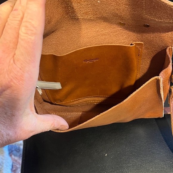 Madewell Tan Leather Crossbody Bag - Picture 5 of 7